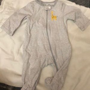 Striped Giraffe pajamas